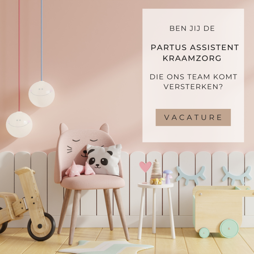 Vacature Partus assistent kraamzorg